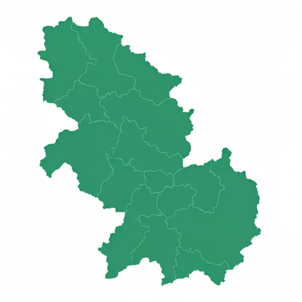 Map showing Pithampur Indore region